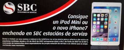 <p>
	Promoci&oacute;n regalo iPhone 7 y iPad Mini</p>
