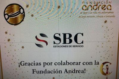 <p>
	SBC Gasolineras colabora con Fundadi&oacute;n Andrea</p>
